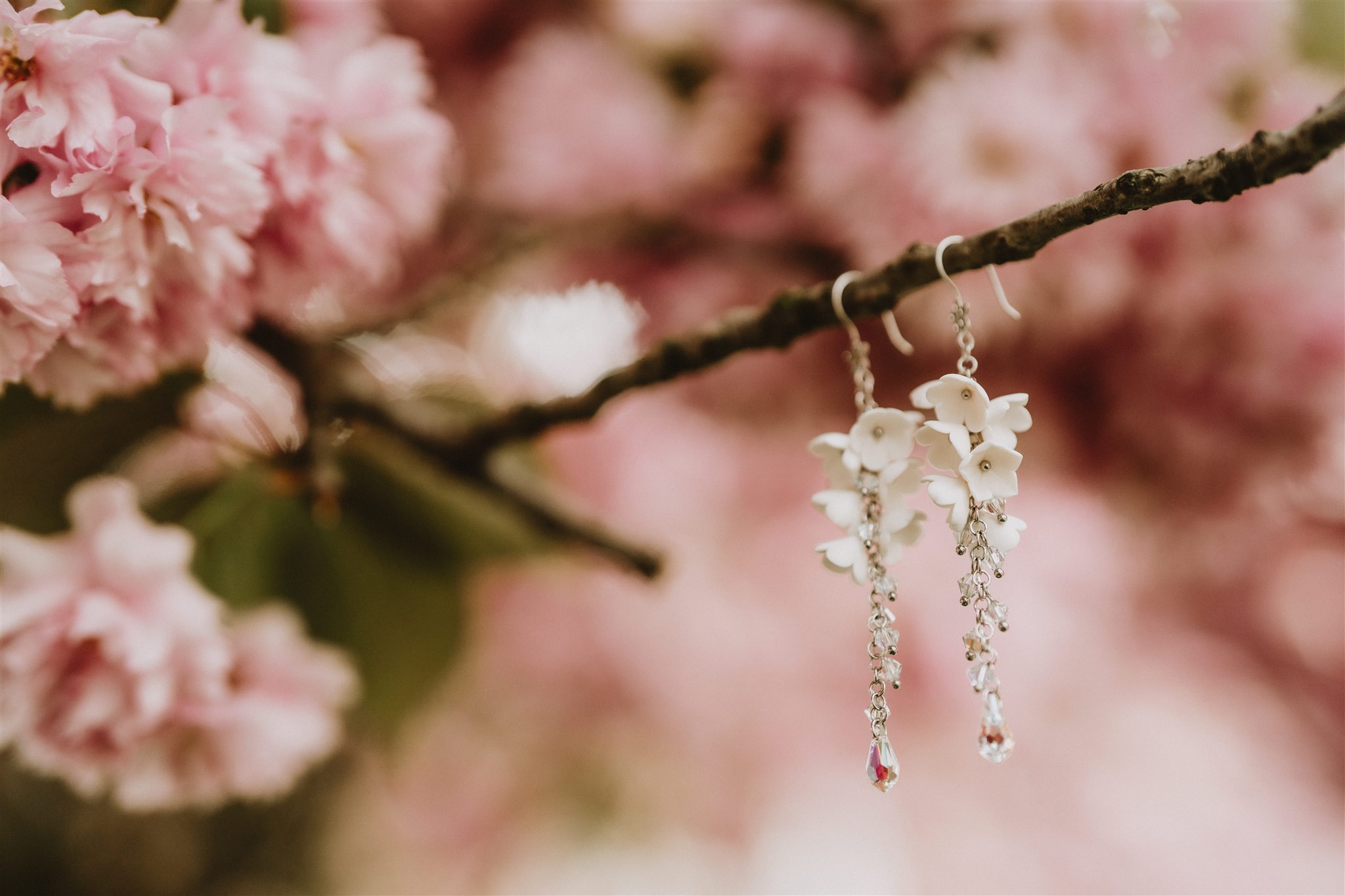 28 Mairi - svatební náušnice Floramaria